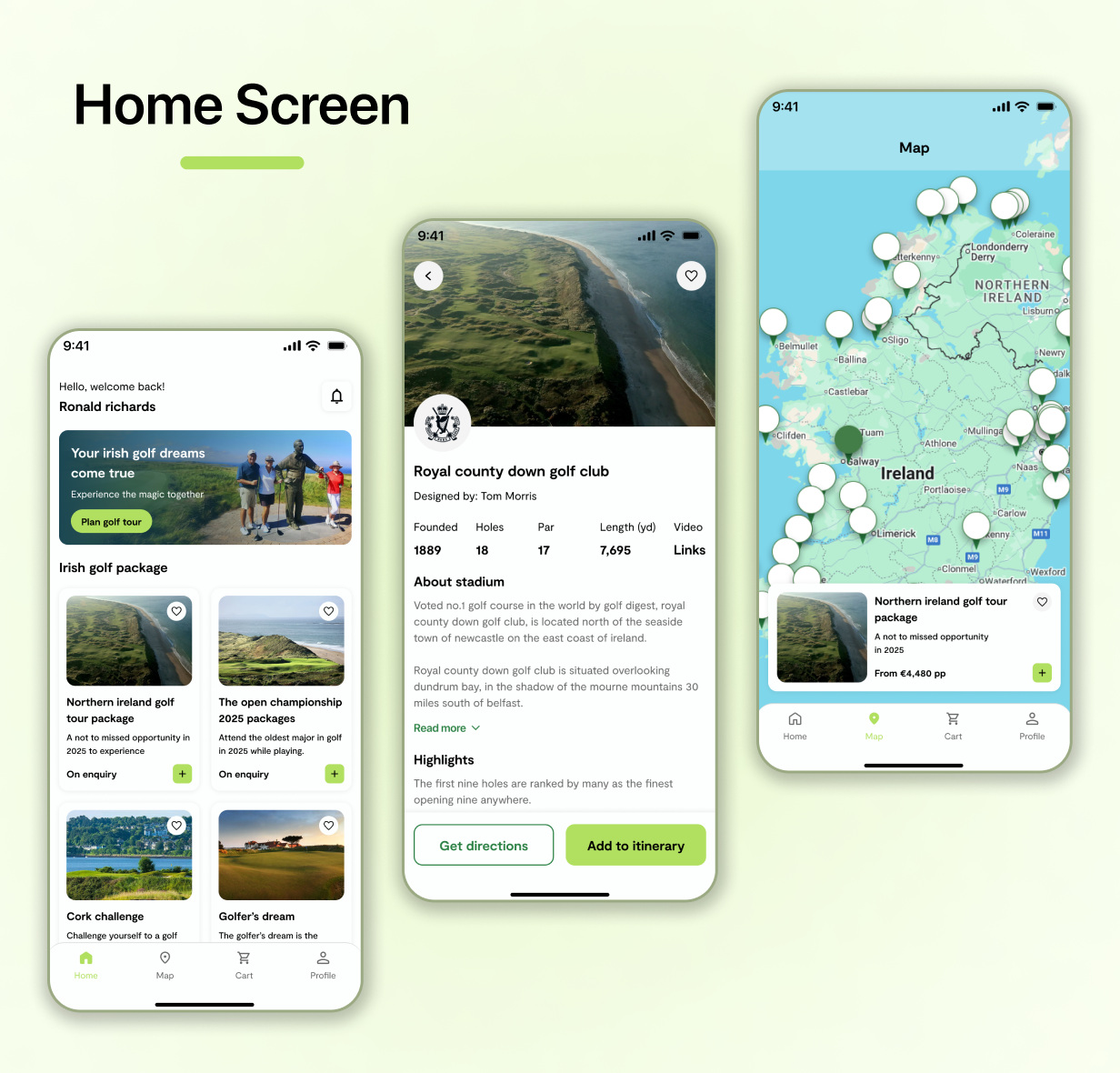 SwingMate Golf Booking App Preview 4