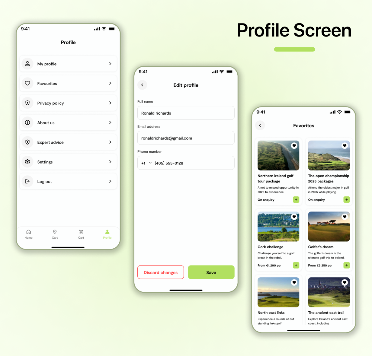 SwingMate Golf Booking App Preview 7